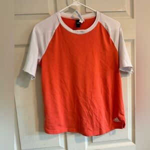 Women’s adidas color block shirt medium